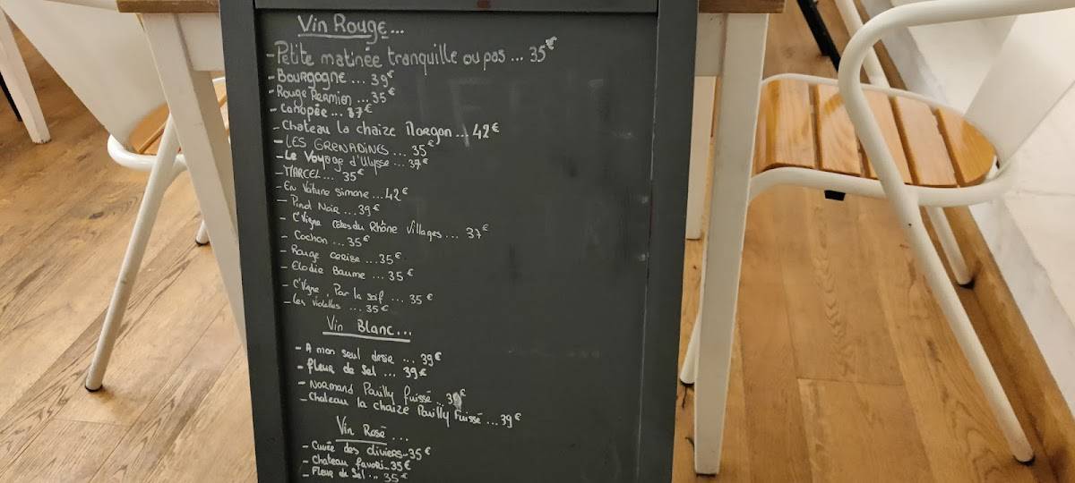Menu de MONSTRE