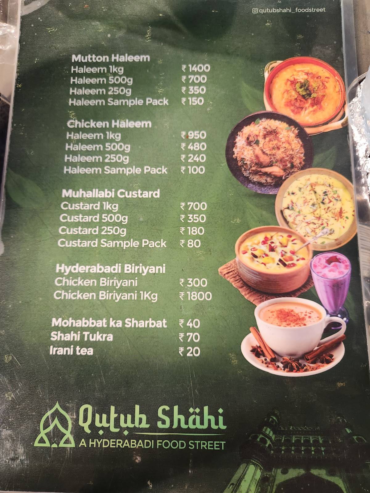 MRA BAKERY & RESTAURANT menu