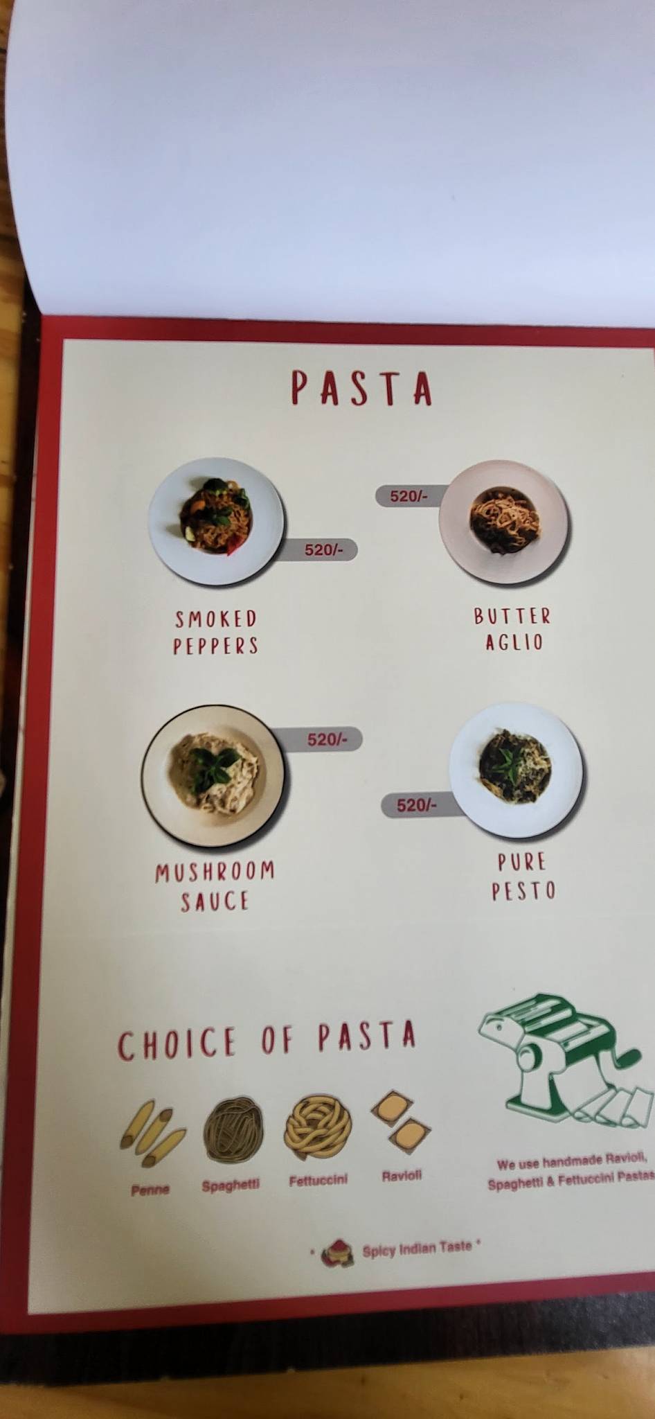 Mad About Crust menu