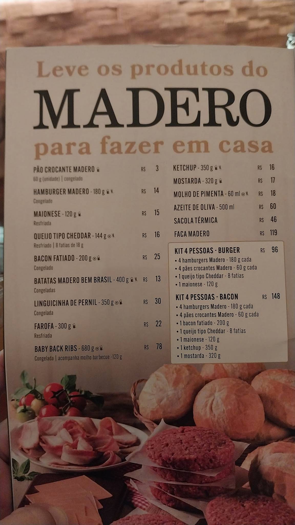 Madero Steak House União Osasco cardápio