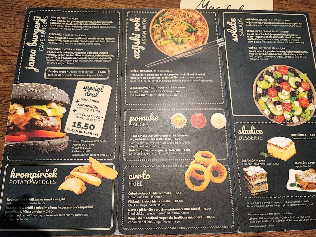 Menu di Magdalena Food & Fun 