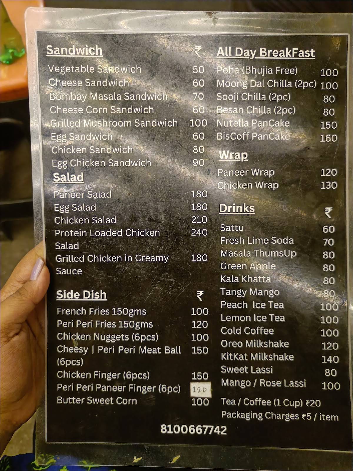 Maggi Wala menu