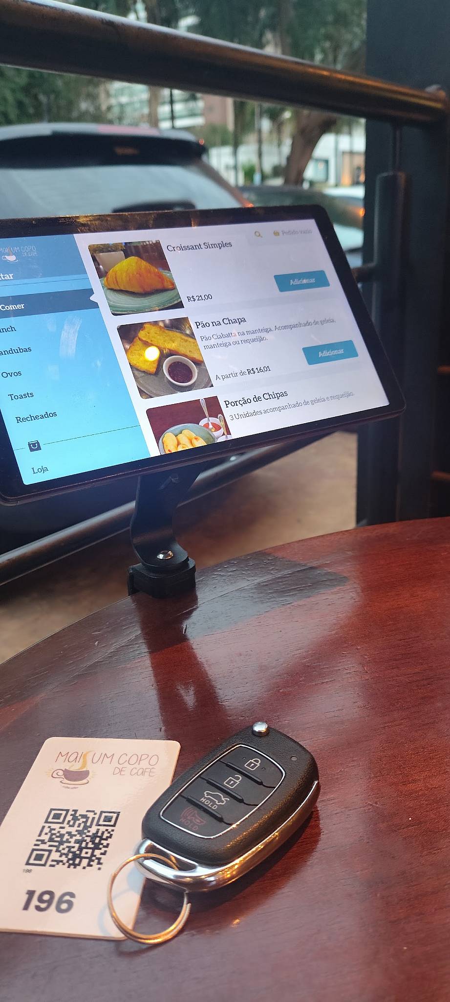 Mais Um Copo De Café cardápio
