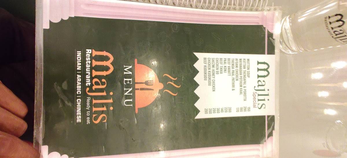 Majlis menu