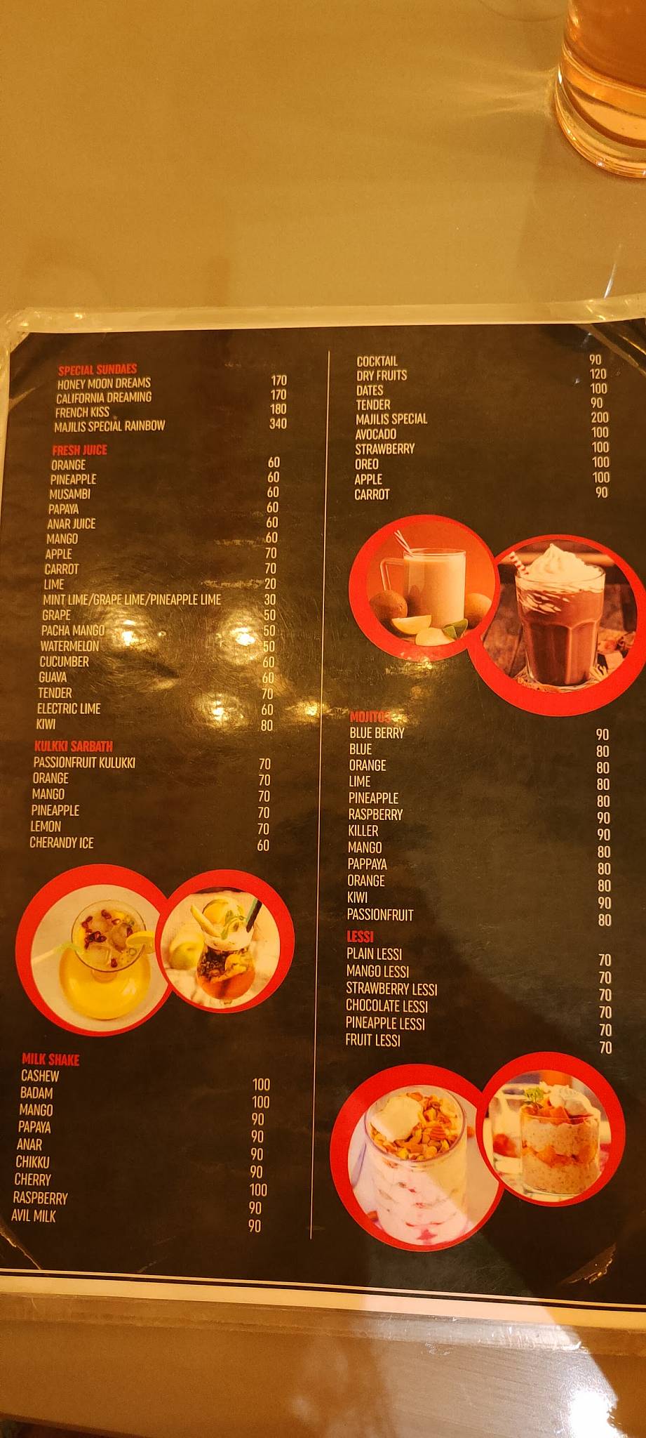Majlis menu