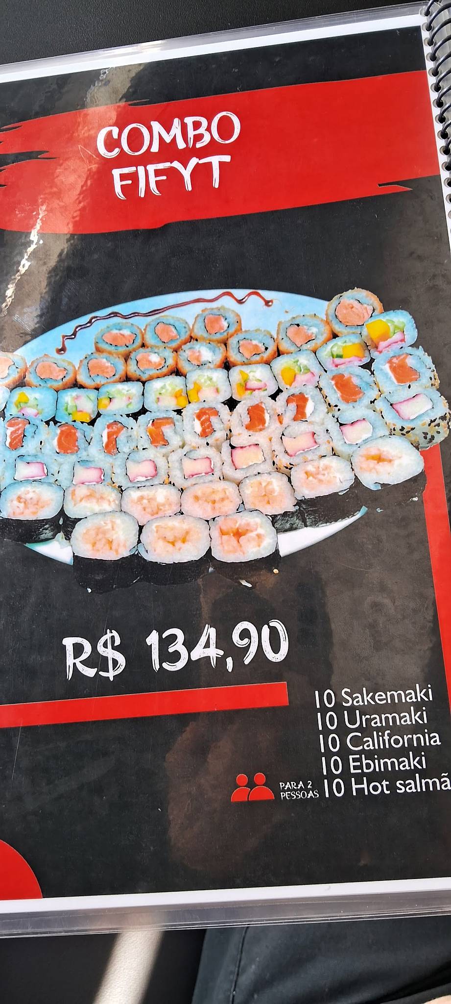 Mateus Sushiman (Cremação) cardápio