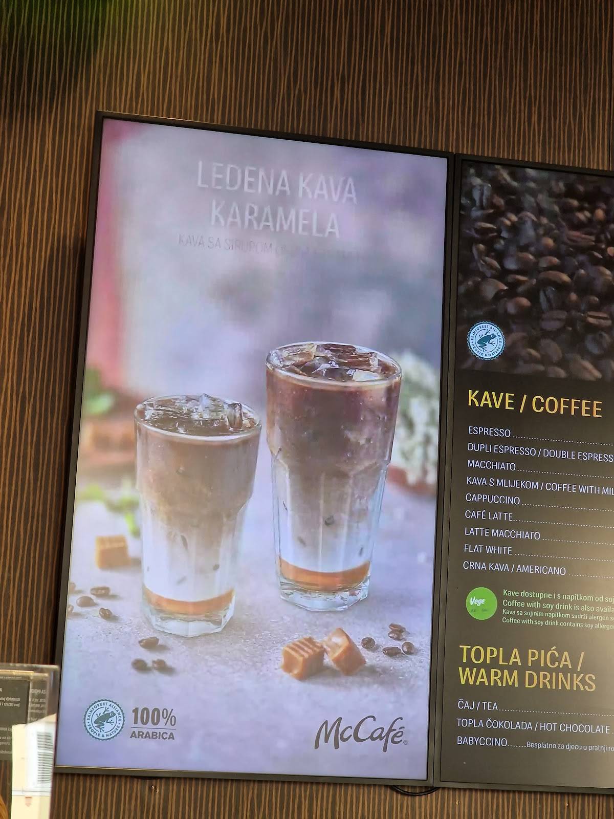 Menu di McDonald's 