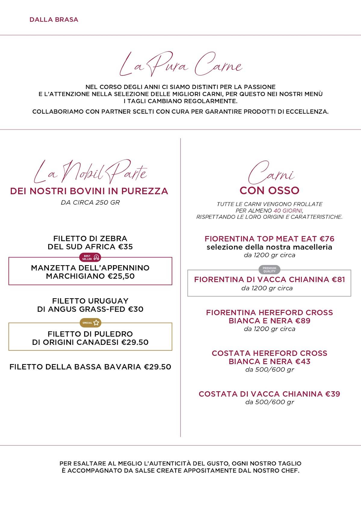 Menu di Meat Eat 
