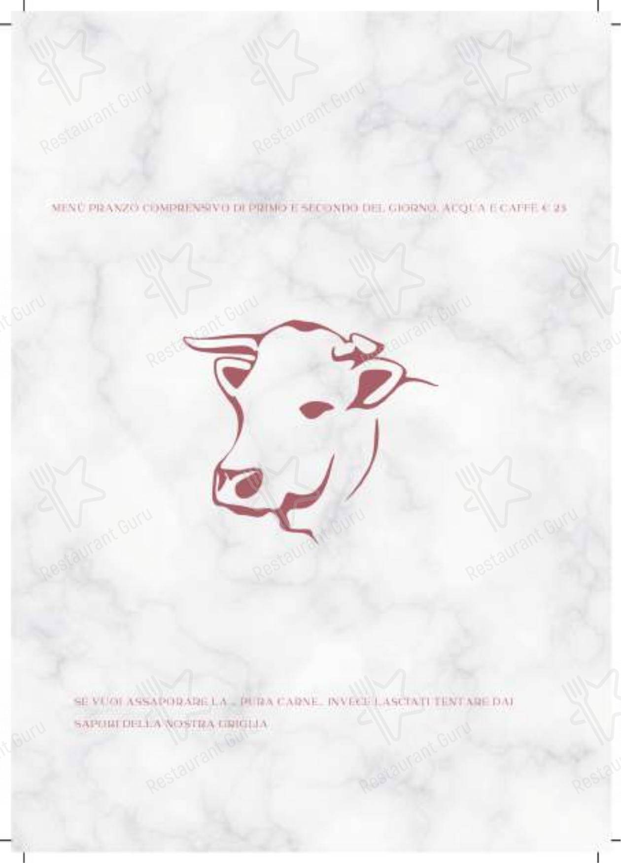 Meat Eat in Varese - 菜单