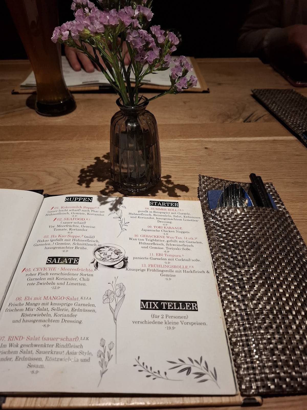 asia cuisine & sushi im spree center