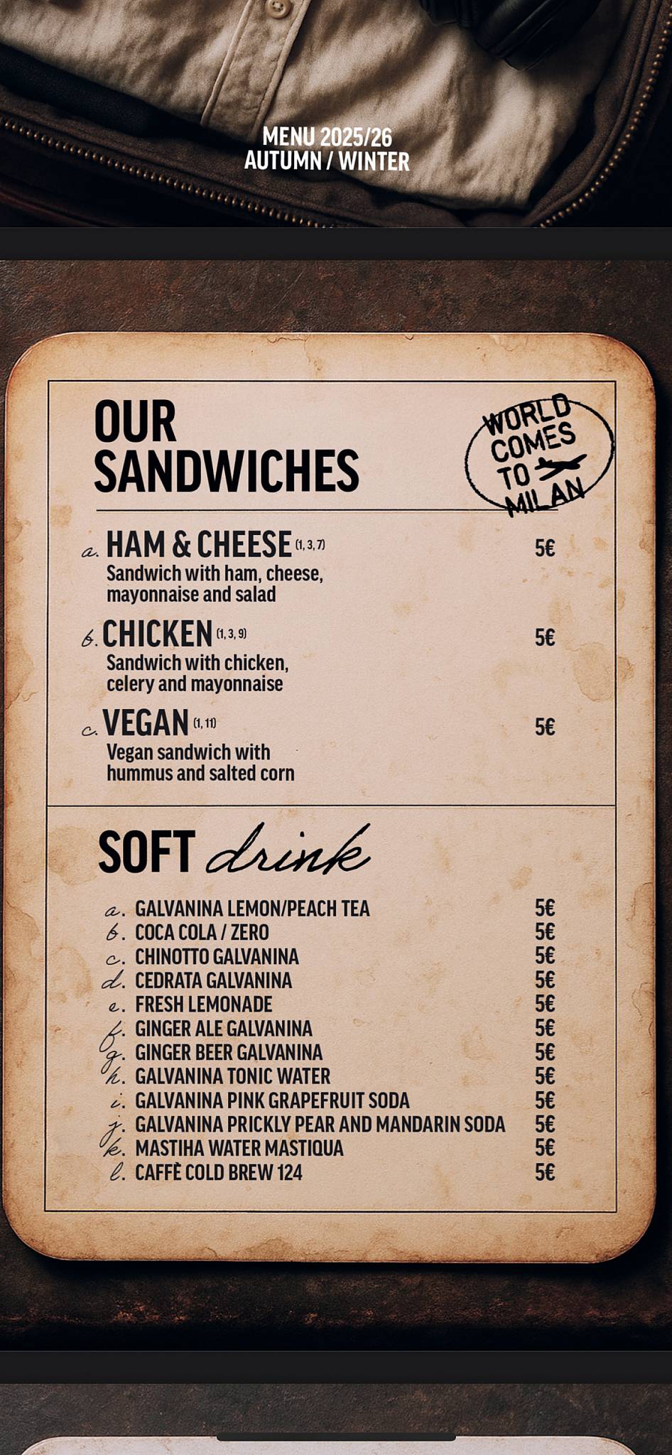 Menu di Mag Cafè 