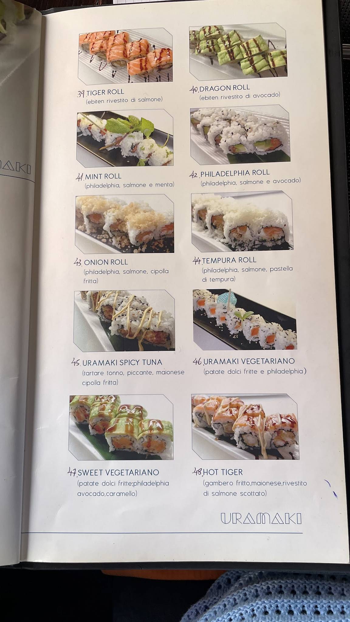 Menu di Sun 