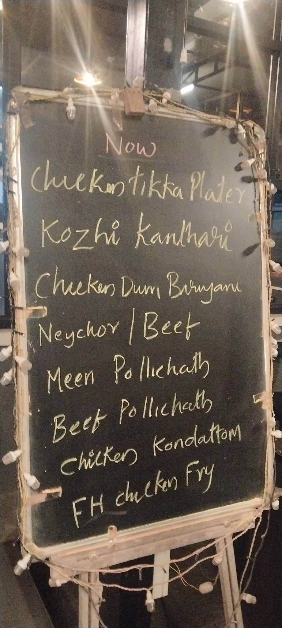 FARRAGO HOUSE EATERY menu