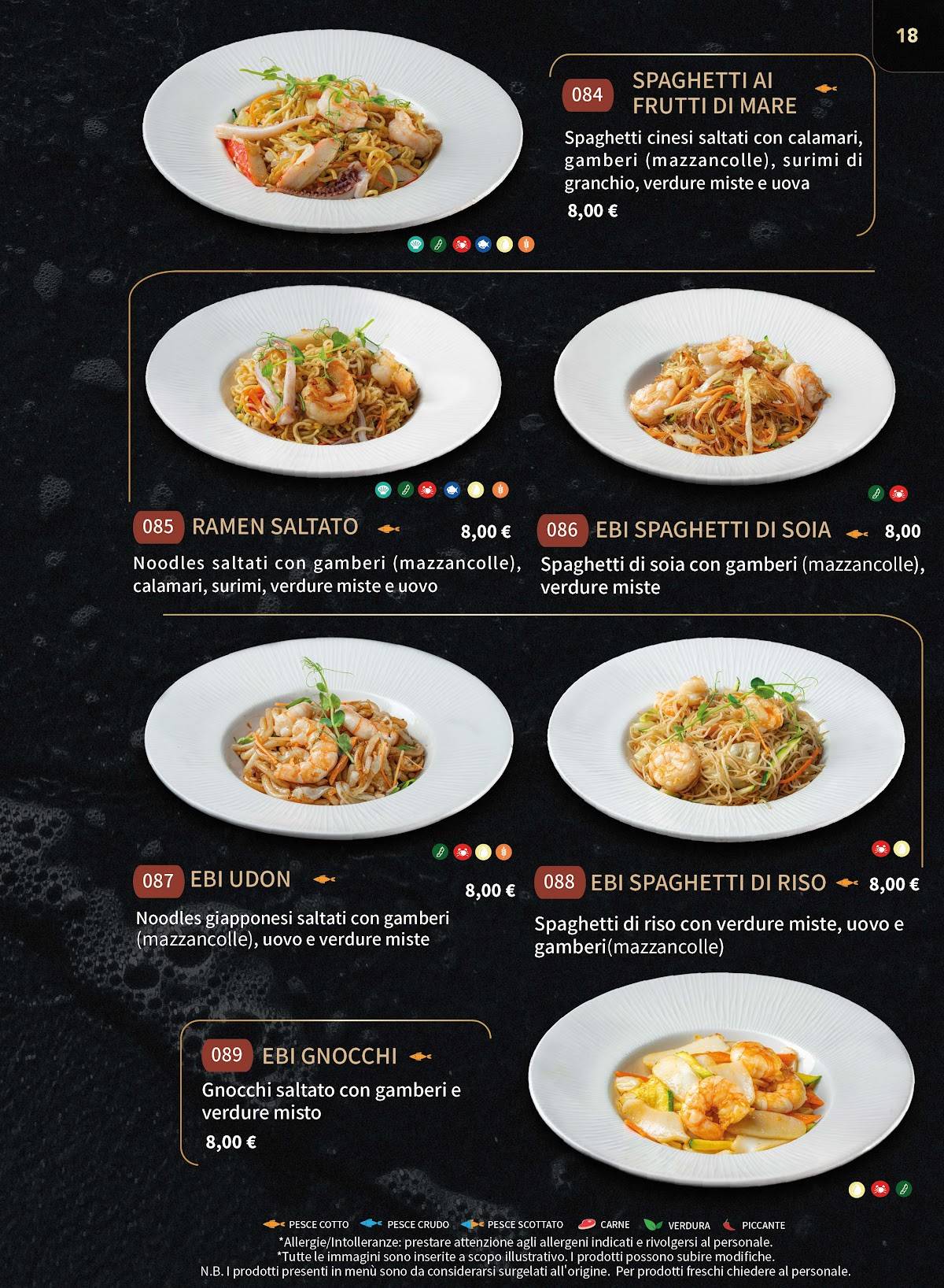Menu di Gohan Modica - Ristorante Giapponese 