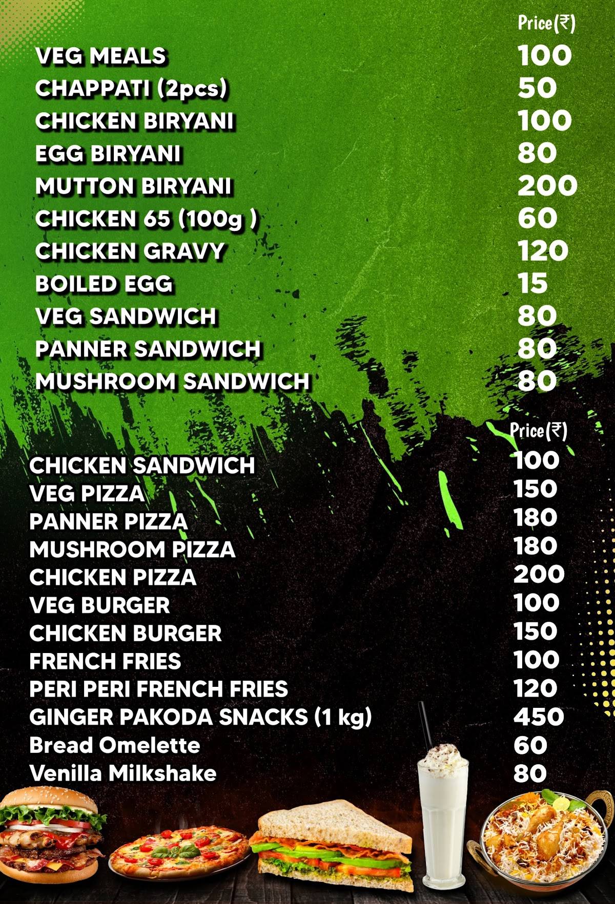 Mom & Dad Kitchen menu