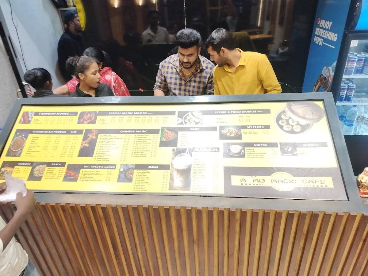 Momo magic cafe - best momos in raipur menu