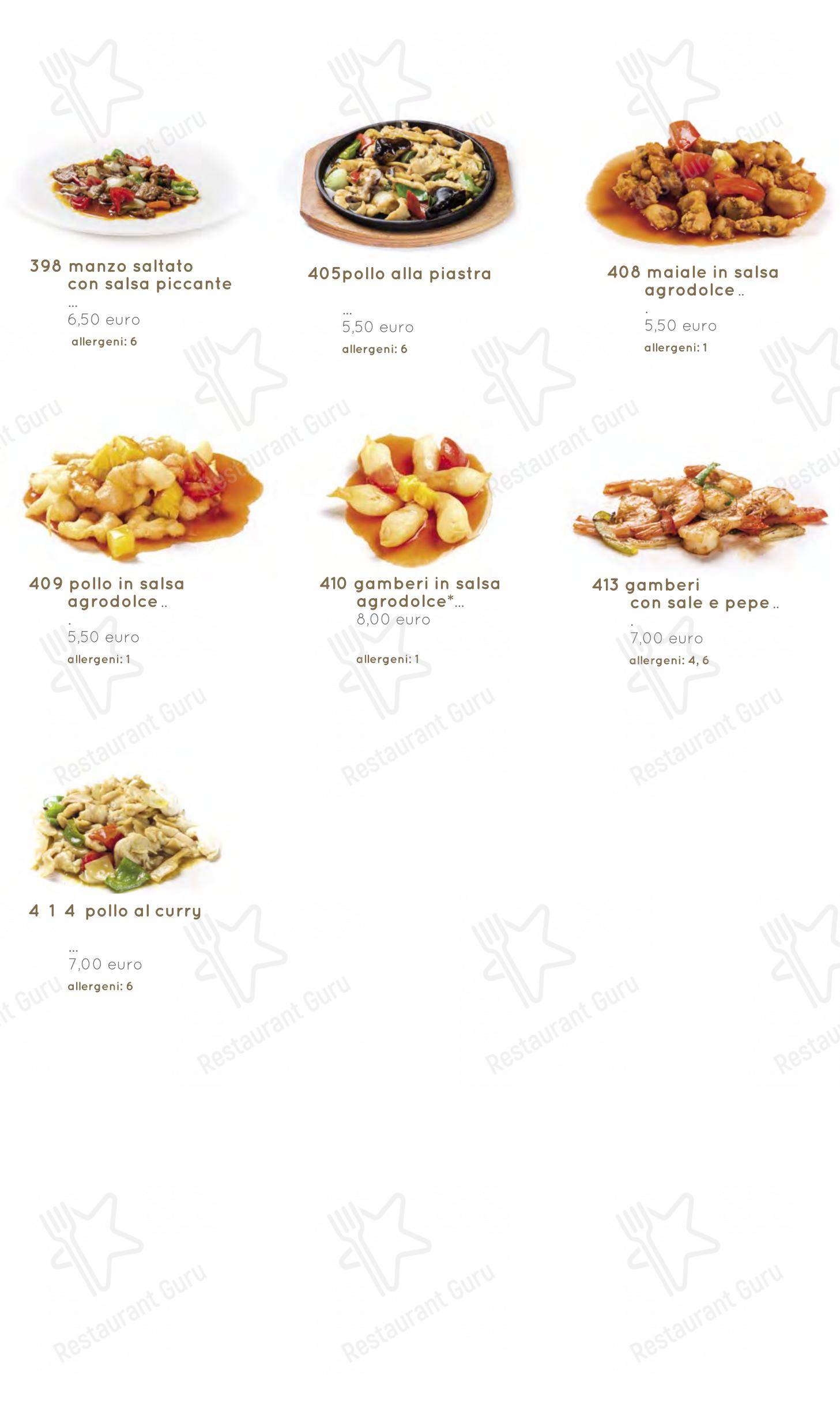 Menu per Moyà Asian Fusion Restaurant in Empoli