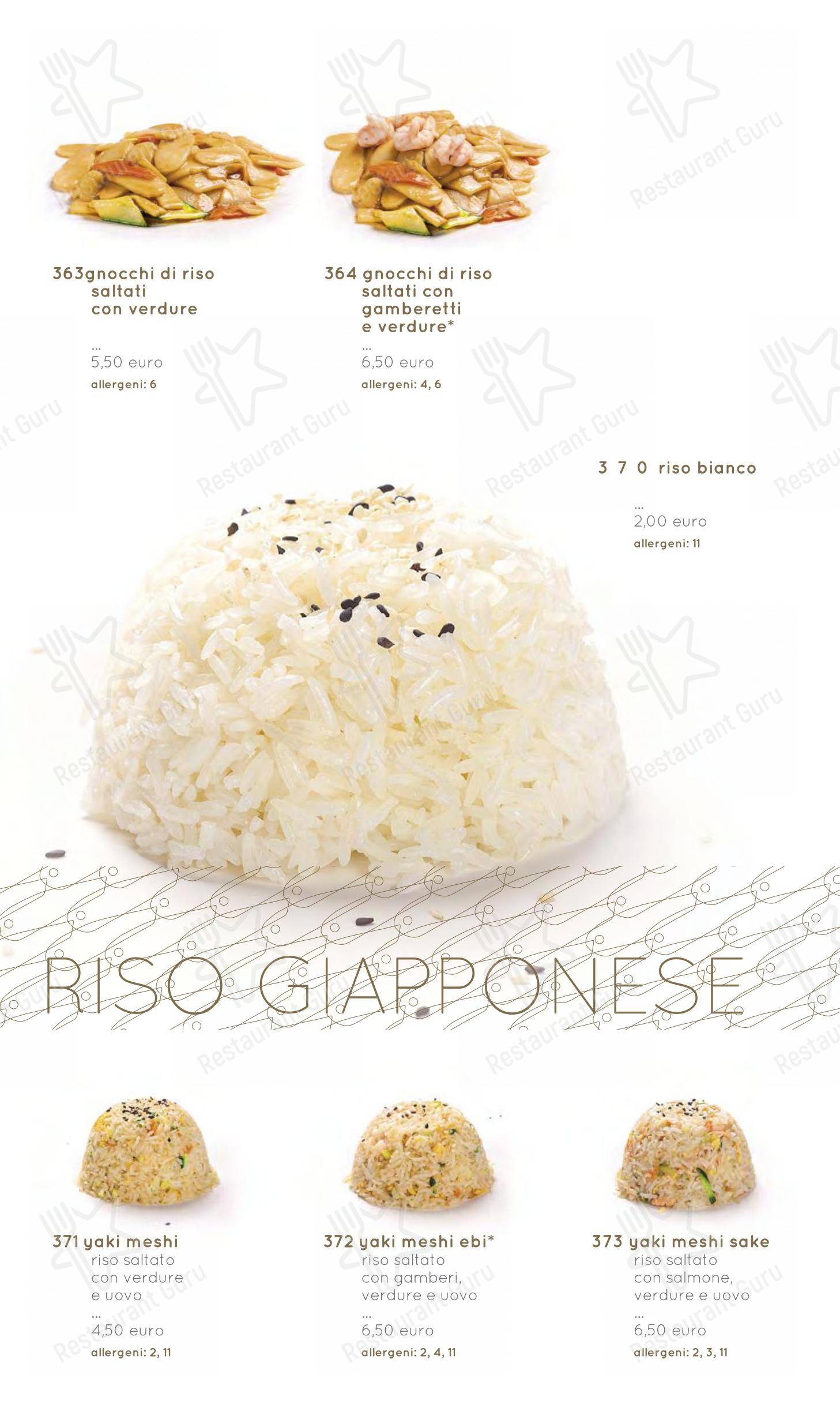 Menu per Moyà Asian Fusion Restaurant in Empoli