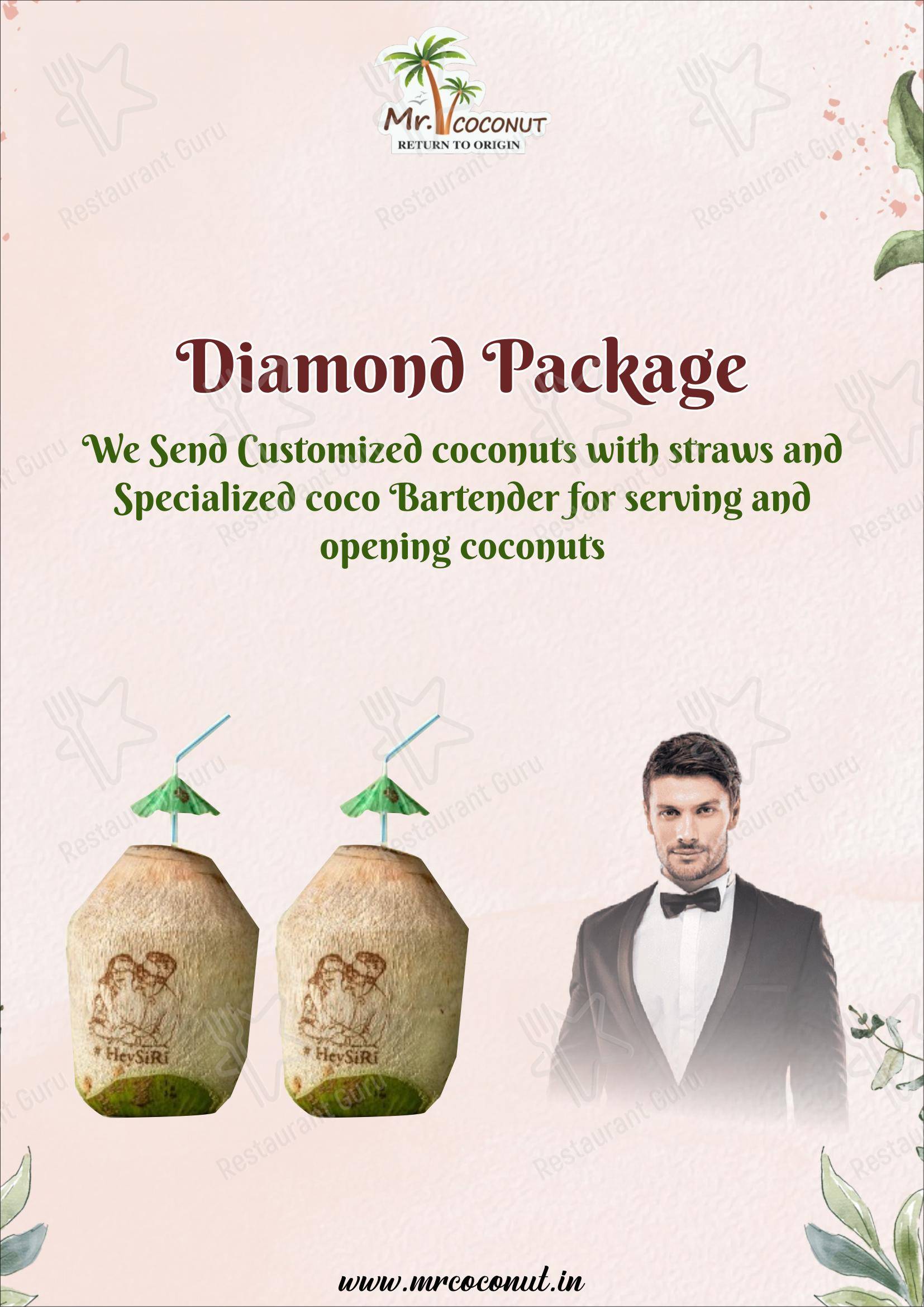 Menu for Mr.Coconut Cafe Barbeque And Resturant in Hathras