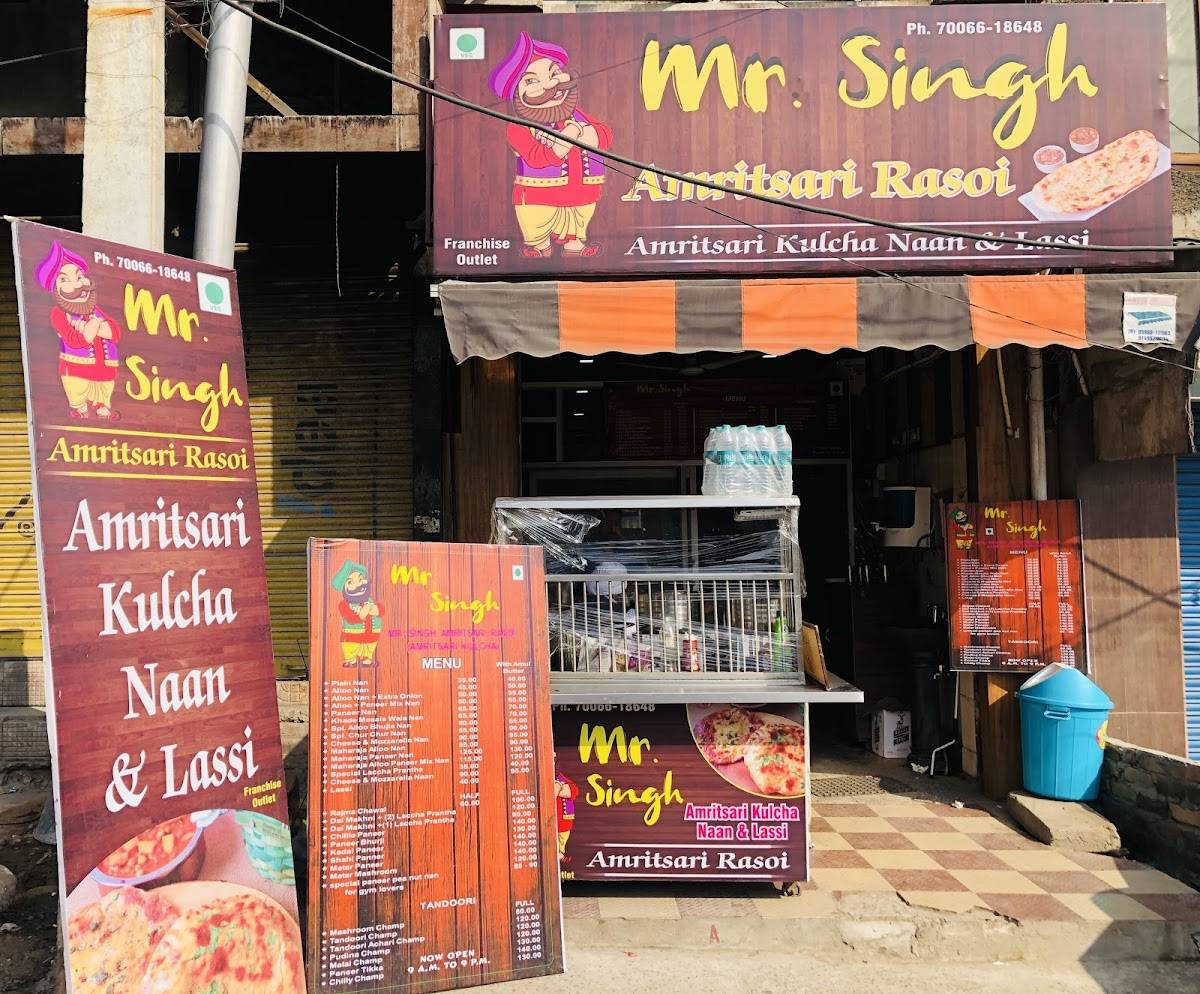 Mr.Singh Amritsari rasoi menu