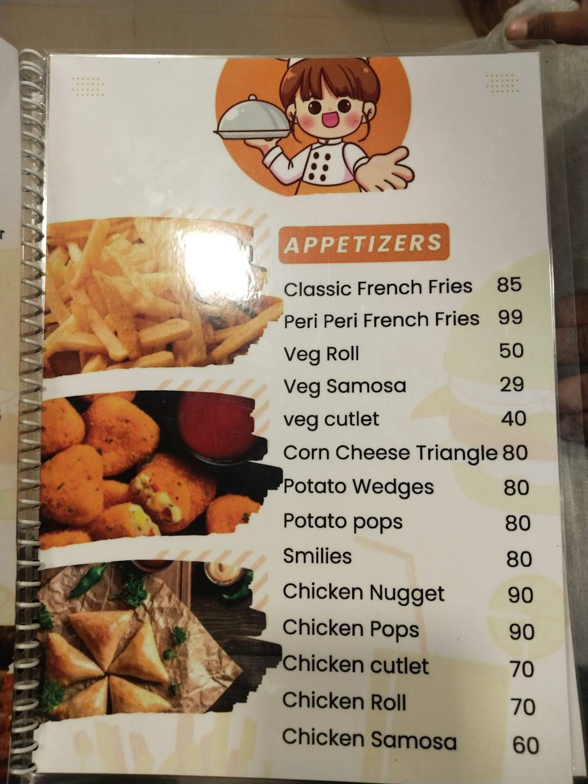 MS FOOD LAB menu