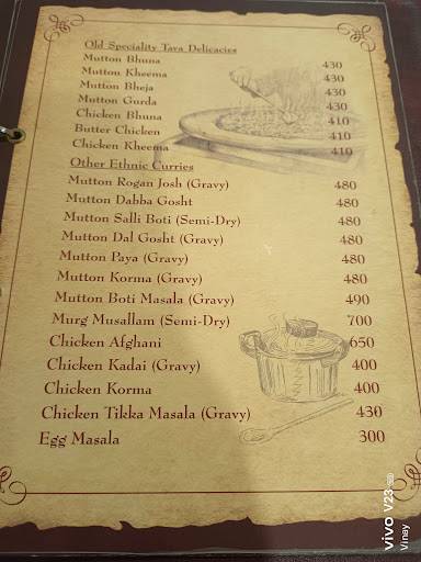 Bademiya Kebab Restaurant menu