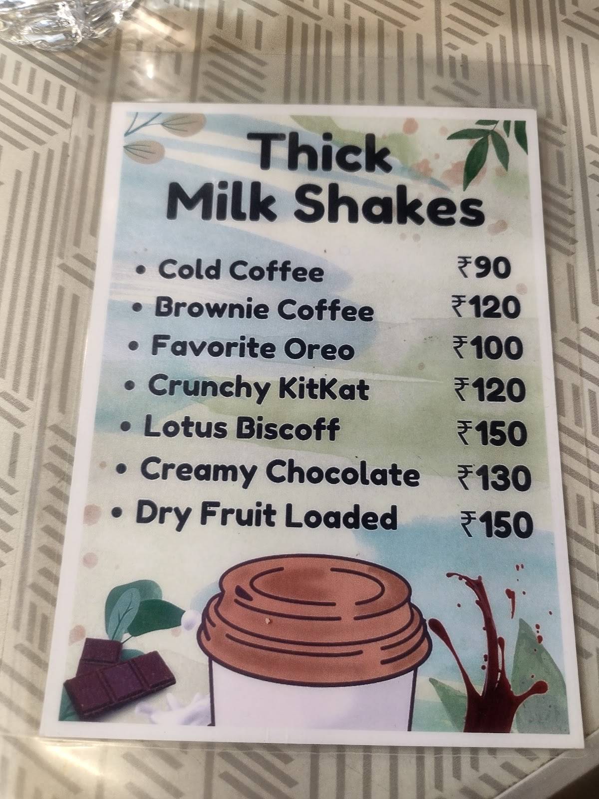 Mumbai Chowpatty menu