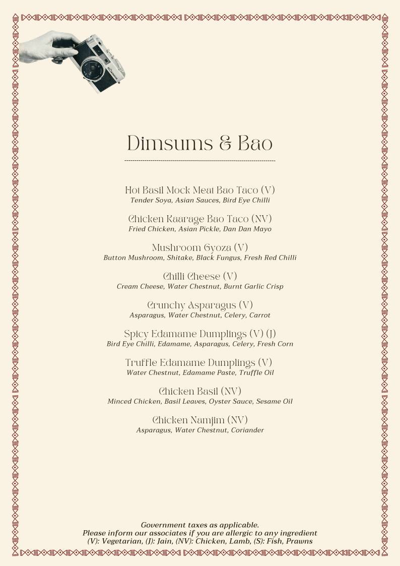 Cosy Box Mumbai menu