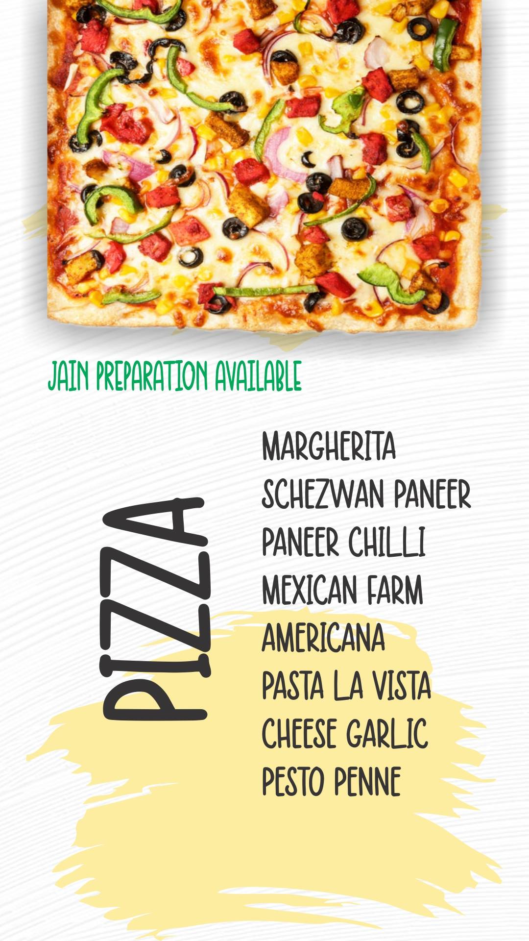 Videsi Locha menu