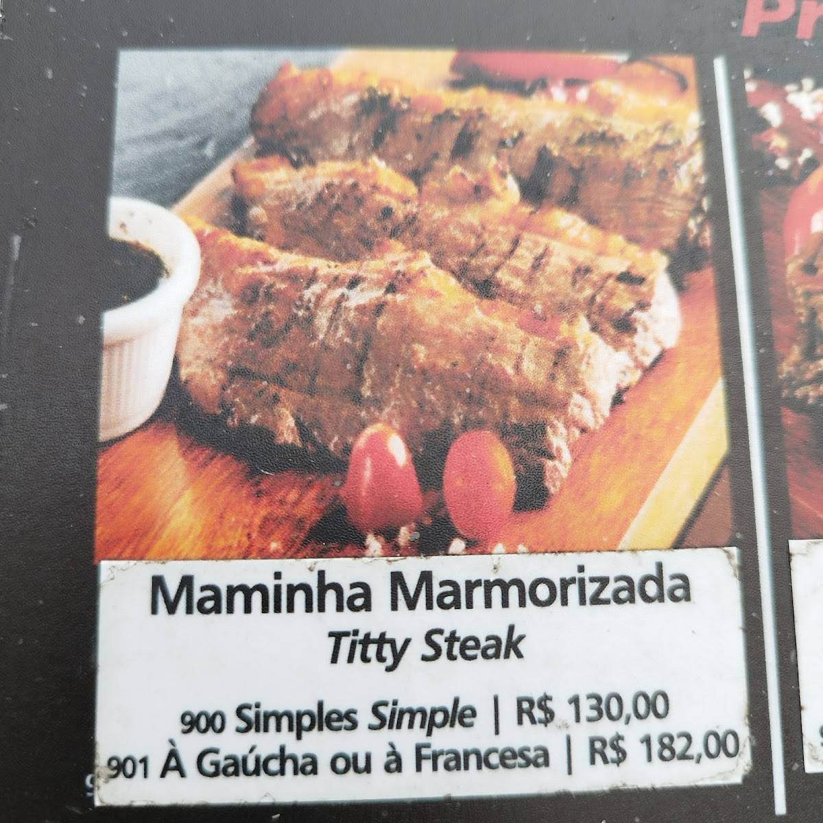Na Brasa Columbia cardápio