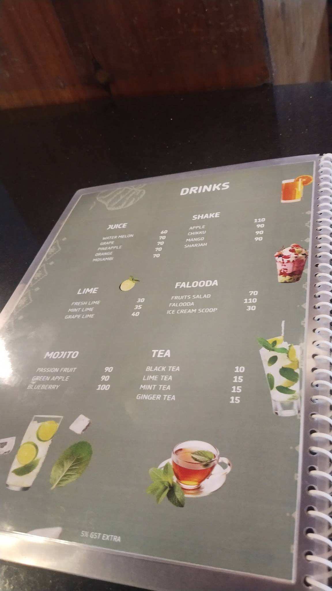 Nahdi Kuzhimandhi menu