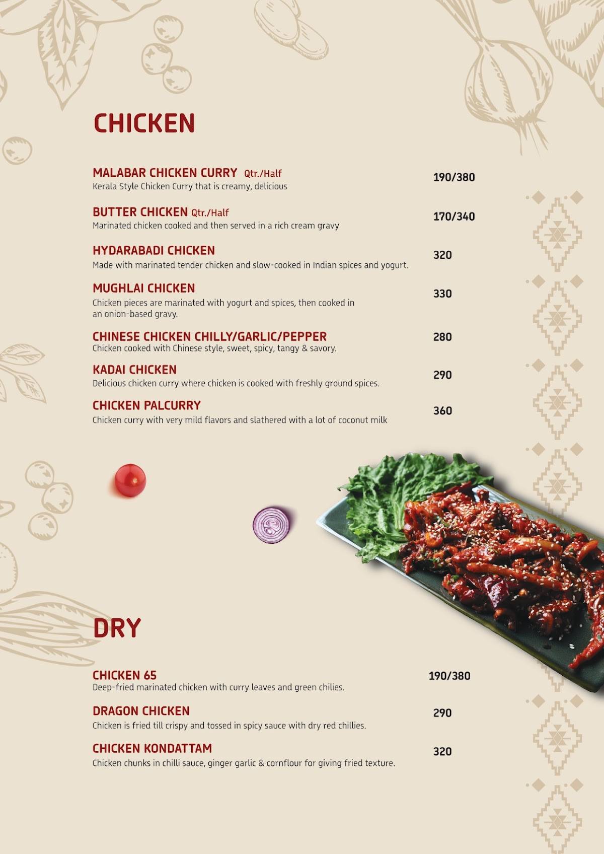 Nahdi Mandi Restaurant menu