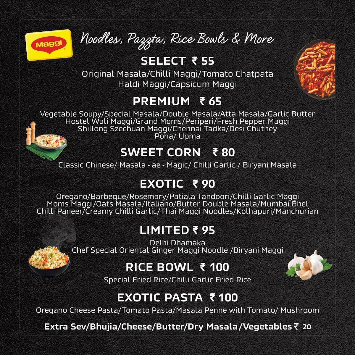 Nescafé navsari menu