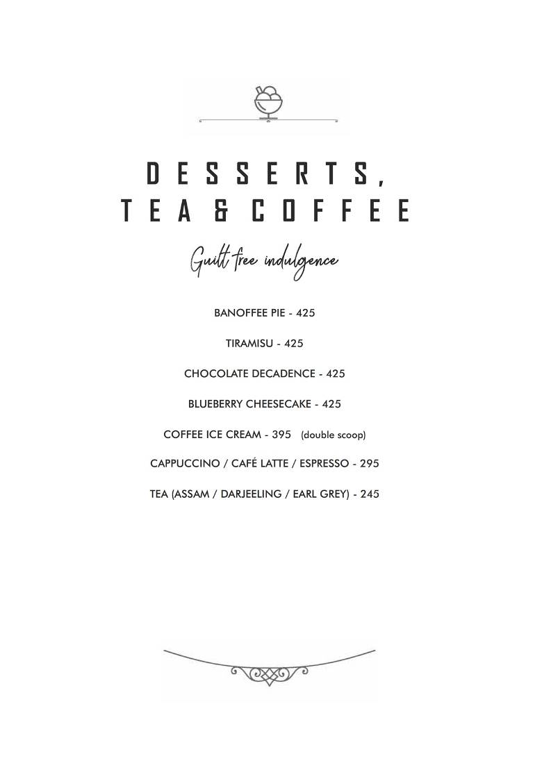 Laidback Cafe GK-2 menu