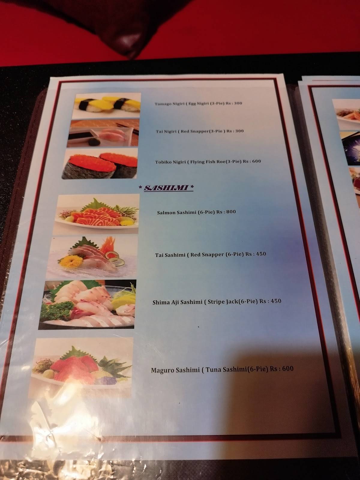 New Seoul Hotels - Korean and Japanese Hotel in Chennai menu