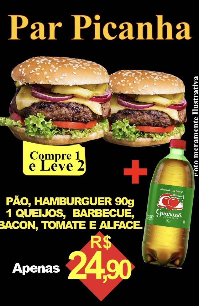 Novo Boca Burger cardápio