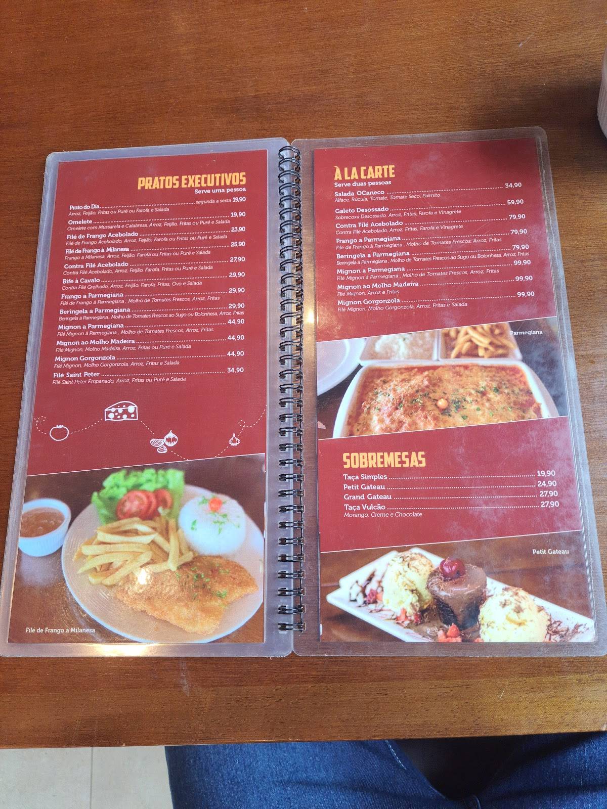 OCaneco Bar 9 de Julho cardápio