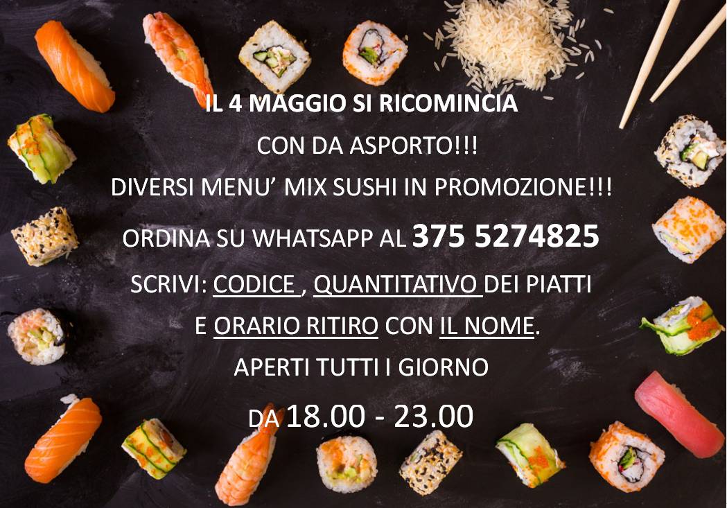 Menu di Okaeri Ristorante Orientale 