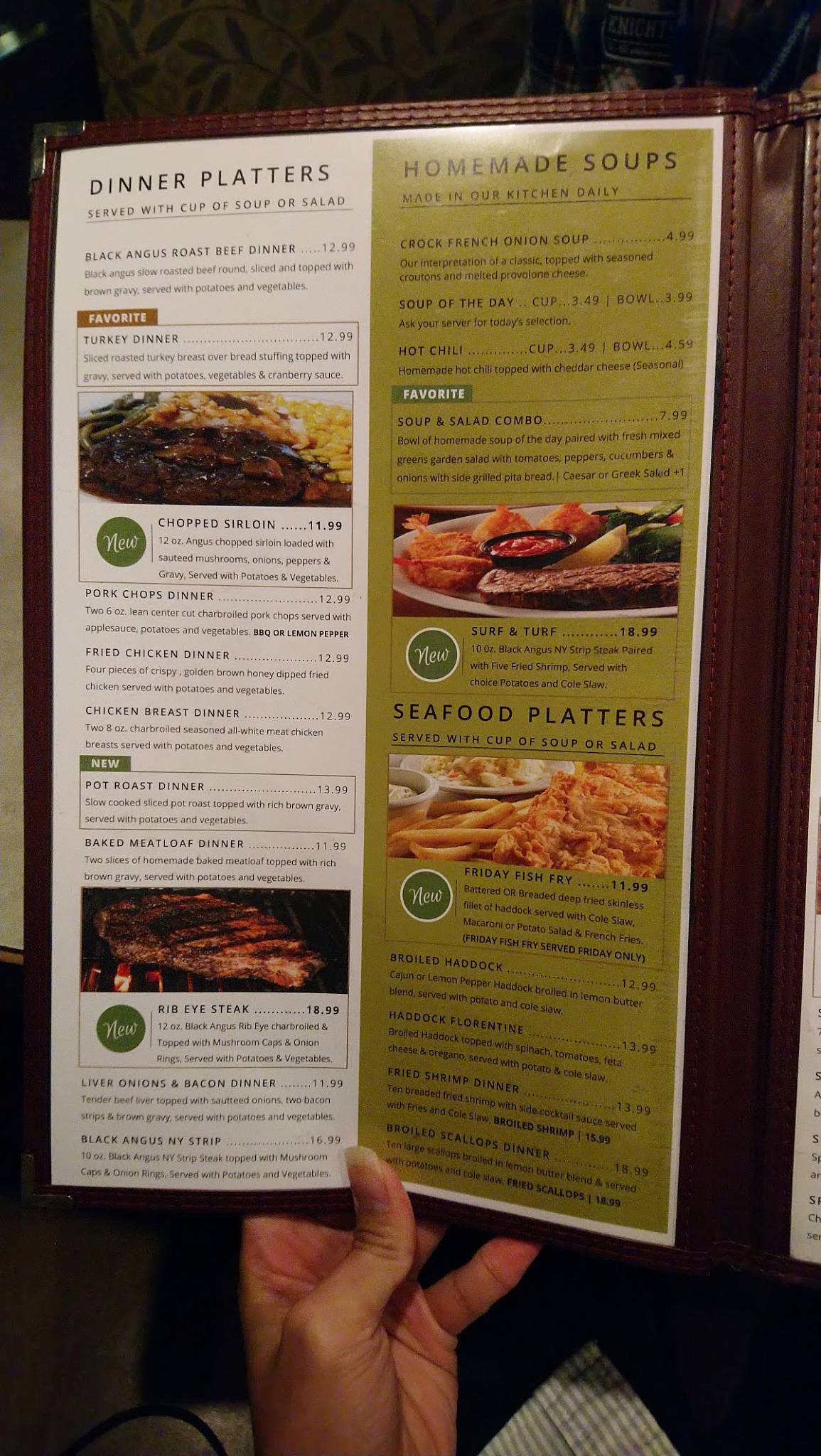 Menu at The Olive Branch Family Restaurant, West Seneca, Union Rd