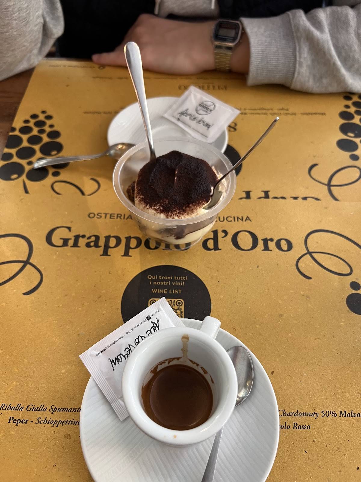 Menu di Osteria Grappolo d'Oro 