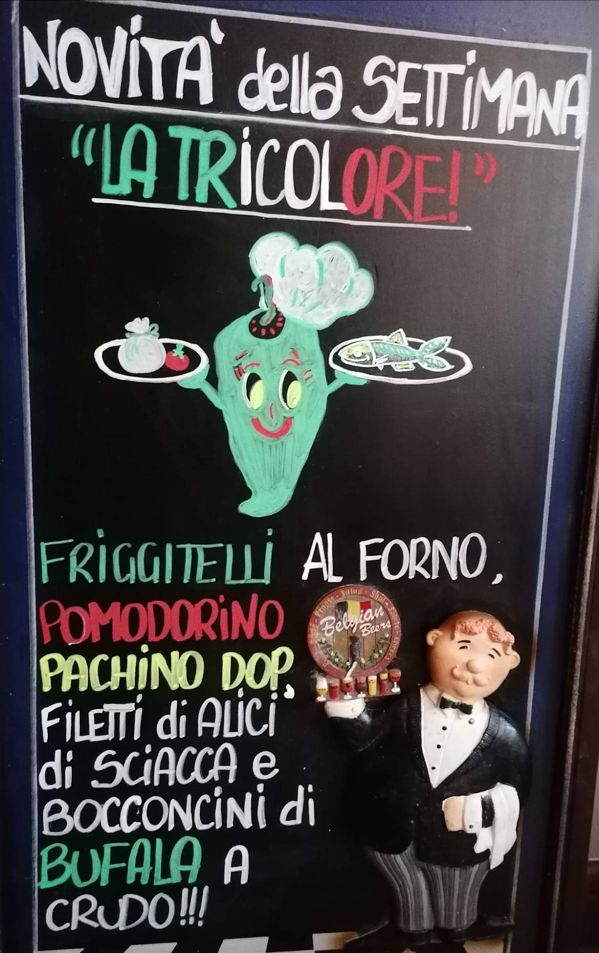 Menu di Osteria Pizzeria La Cornucopia 