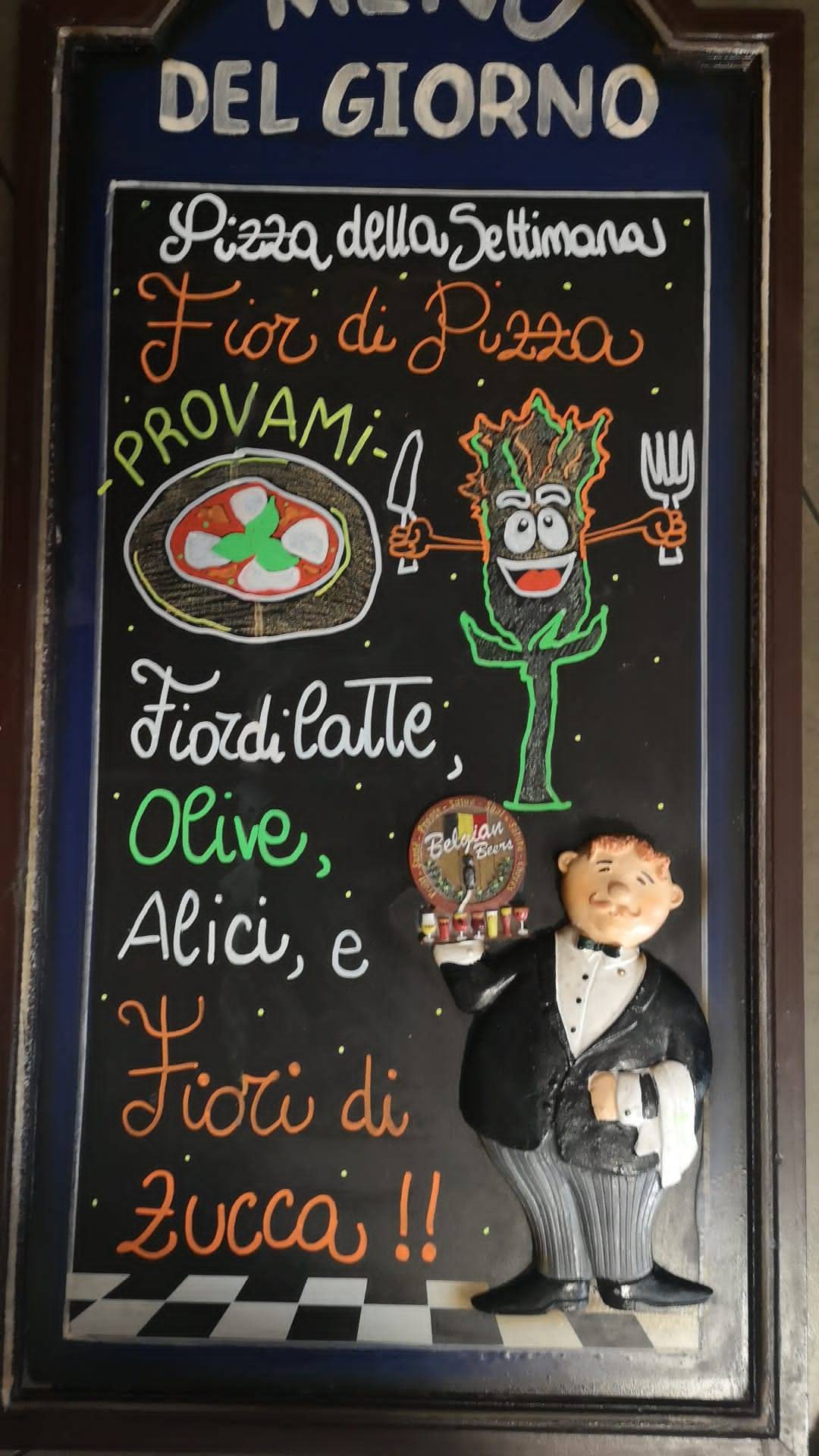 Menu di Osteria Pizzeria La Cornucopia 