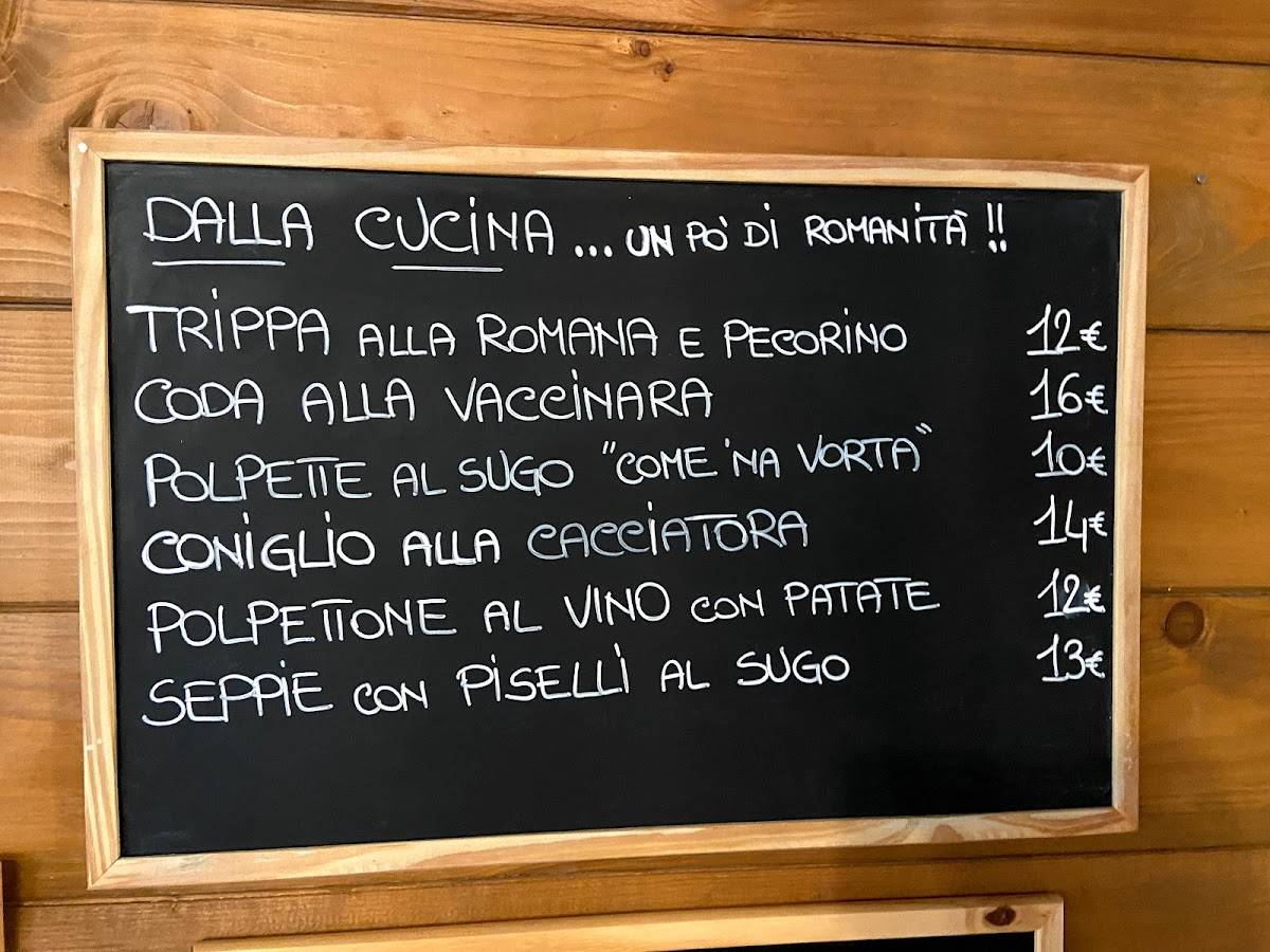 Menu di Osteria Scarchilli 