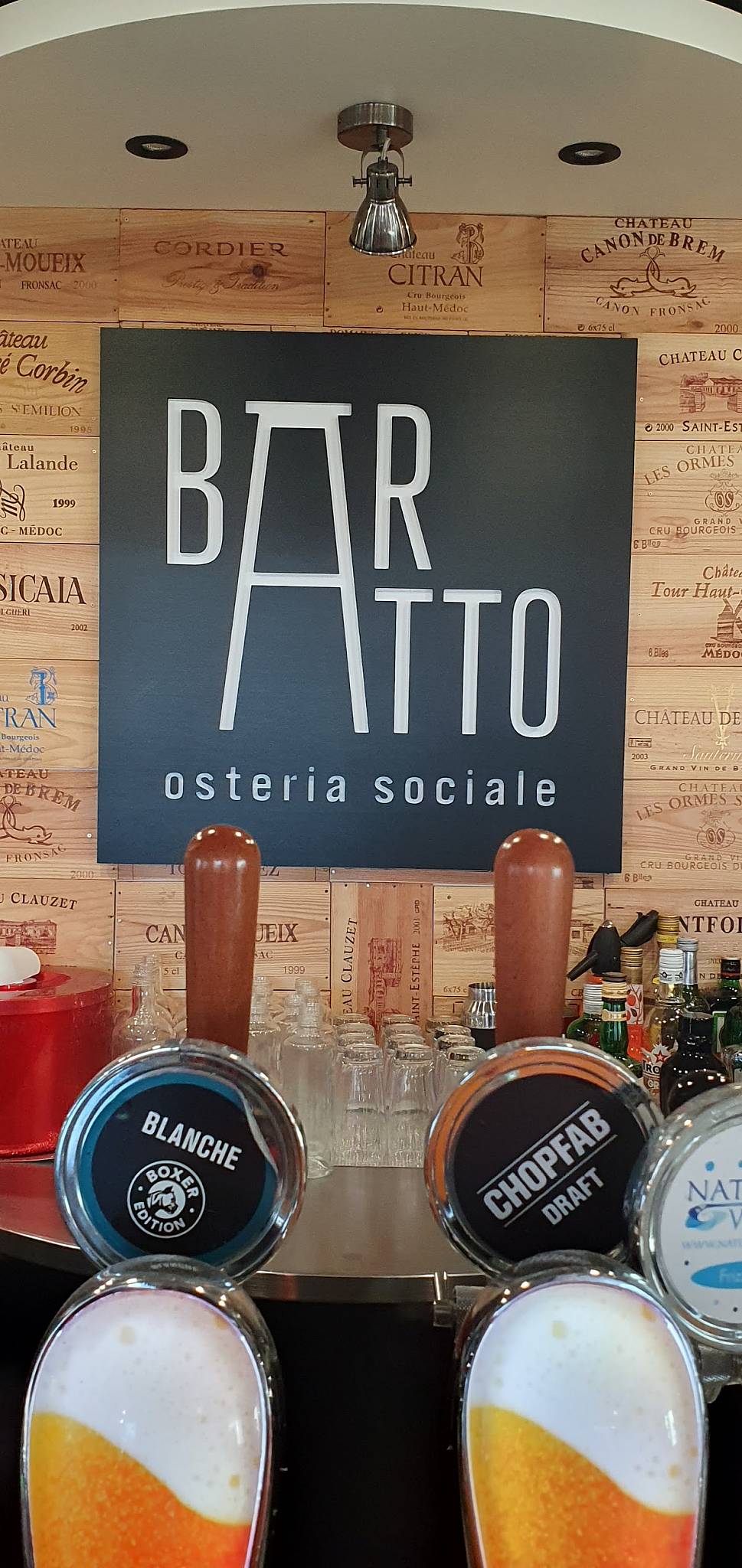 Menu di Osteria Sociale BarAtto 