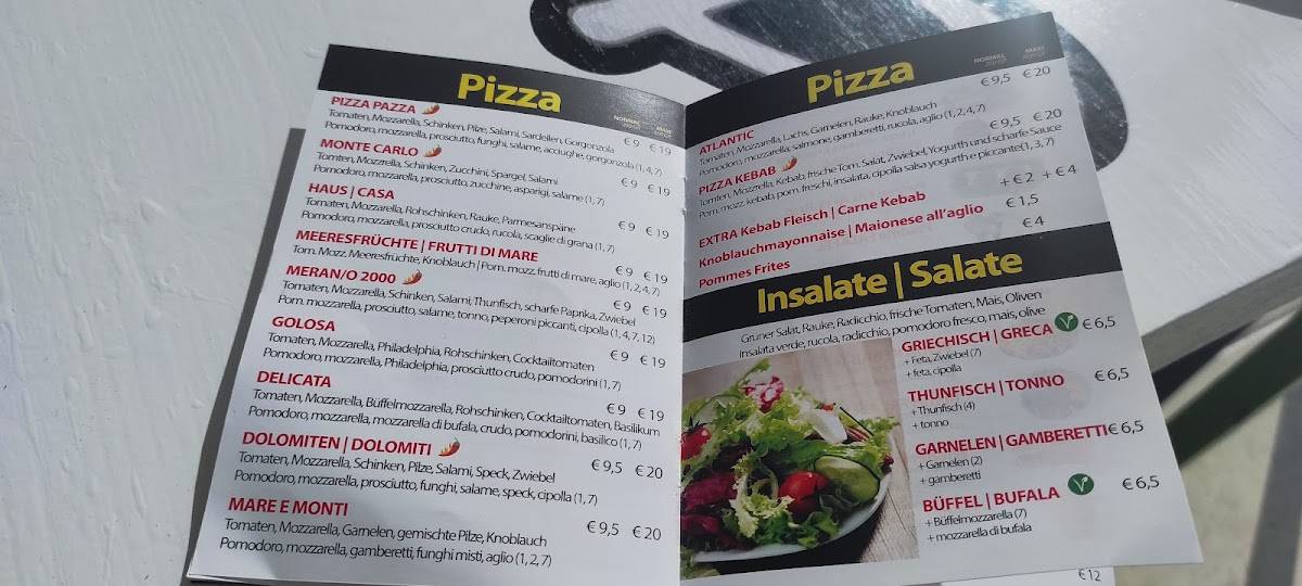 Menu di PIZZA TIME NALLES 