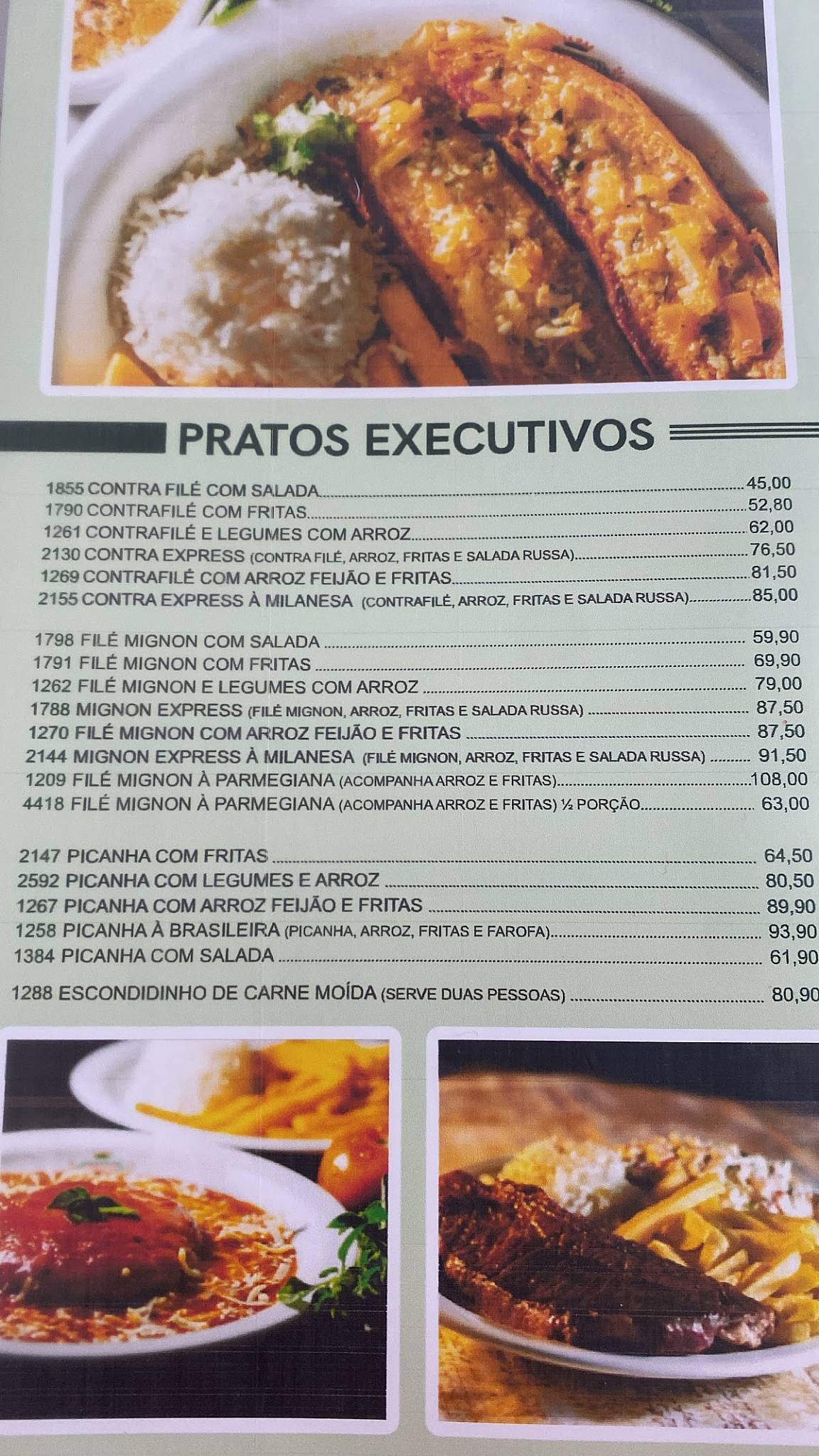 Padaria Leiriense cardápio