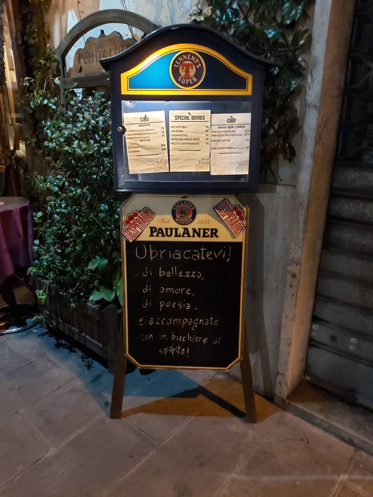 Menu di Paolino'sPub 