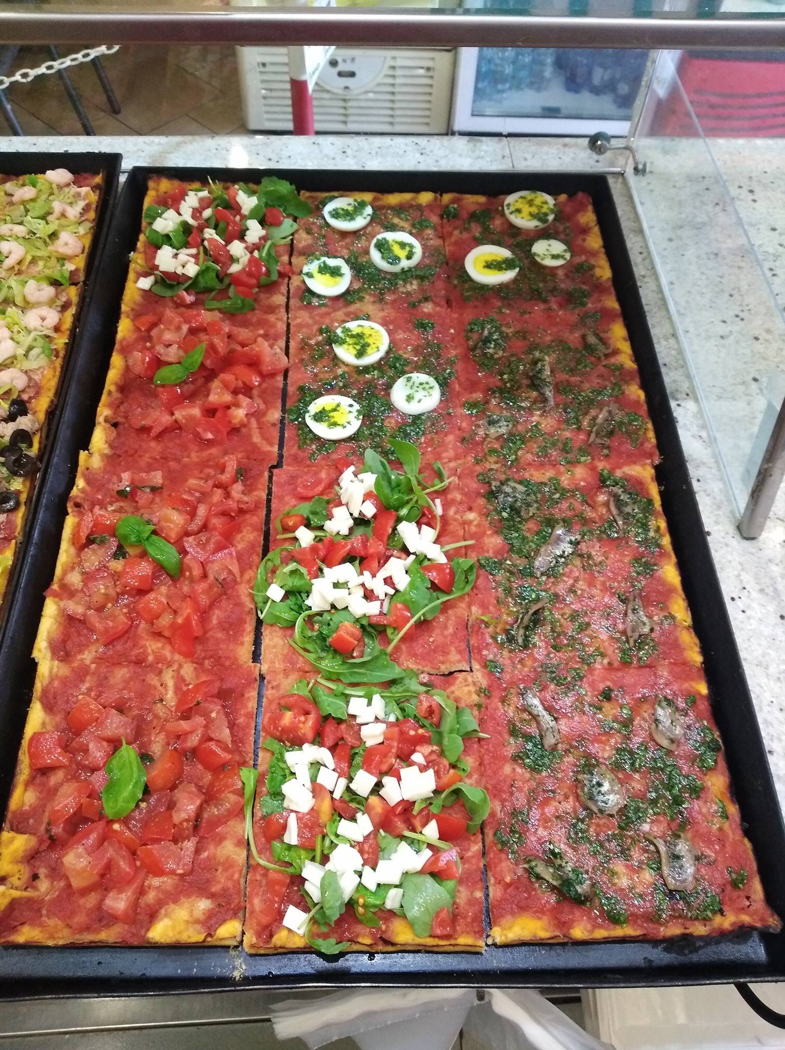 Menu di pizzeria passaparola 