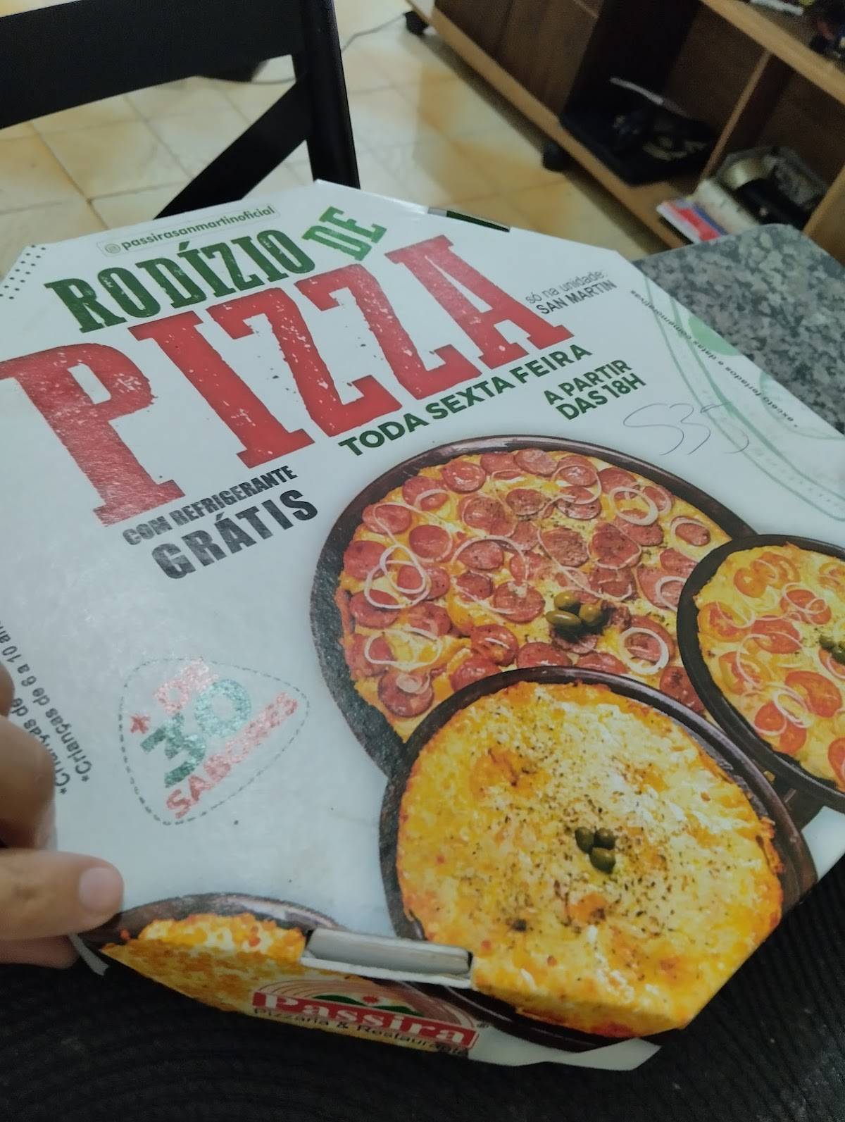 Passira San Martin - Pizzaria & Restaurante cardápio