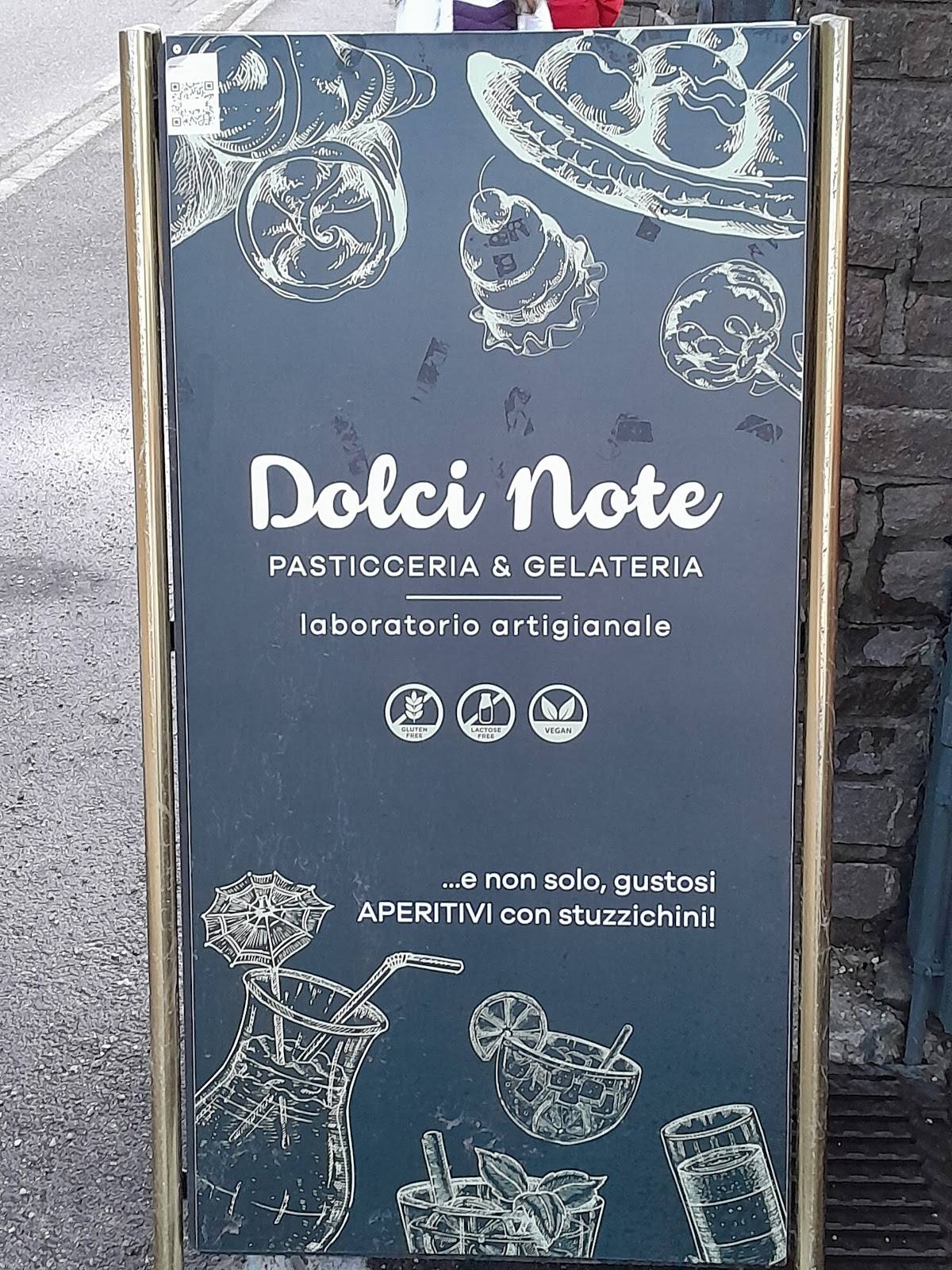 Menu di Pasticceria Dolci Note 